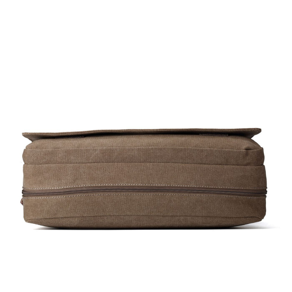 Troop Classic Laptop Messenger Bag (Front Flap) LARGE - Brown TRP0371 - Funky Gifts NZ