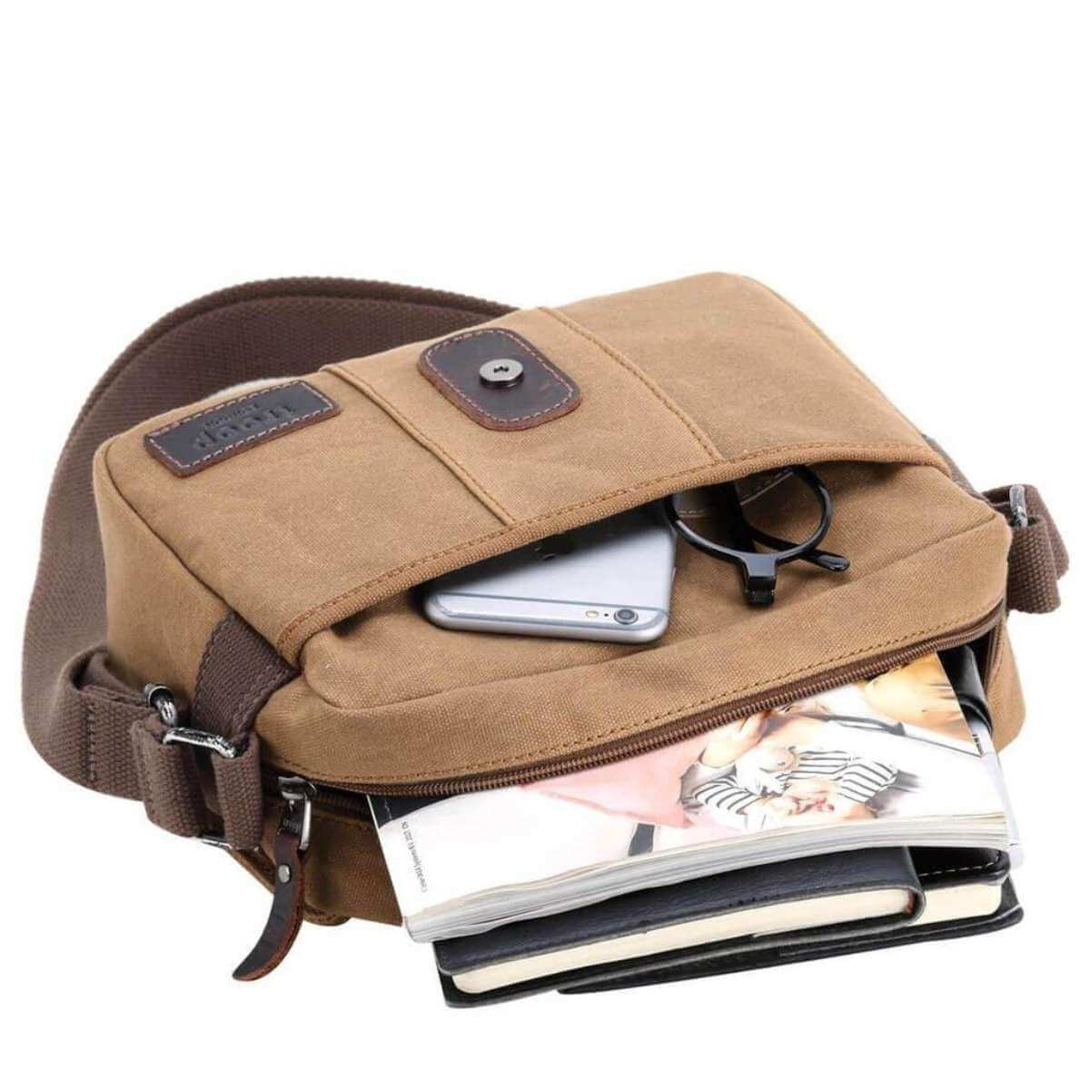 Nomad Small Cross Body Bag - Camel TRP0440CM - Funky Gifts NZ