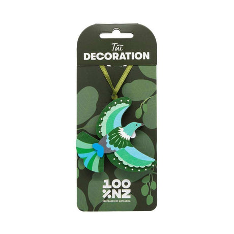 Tui Wooden Decoration - Funky Gifts NZ