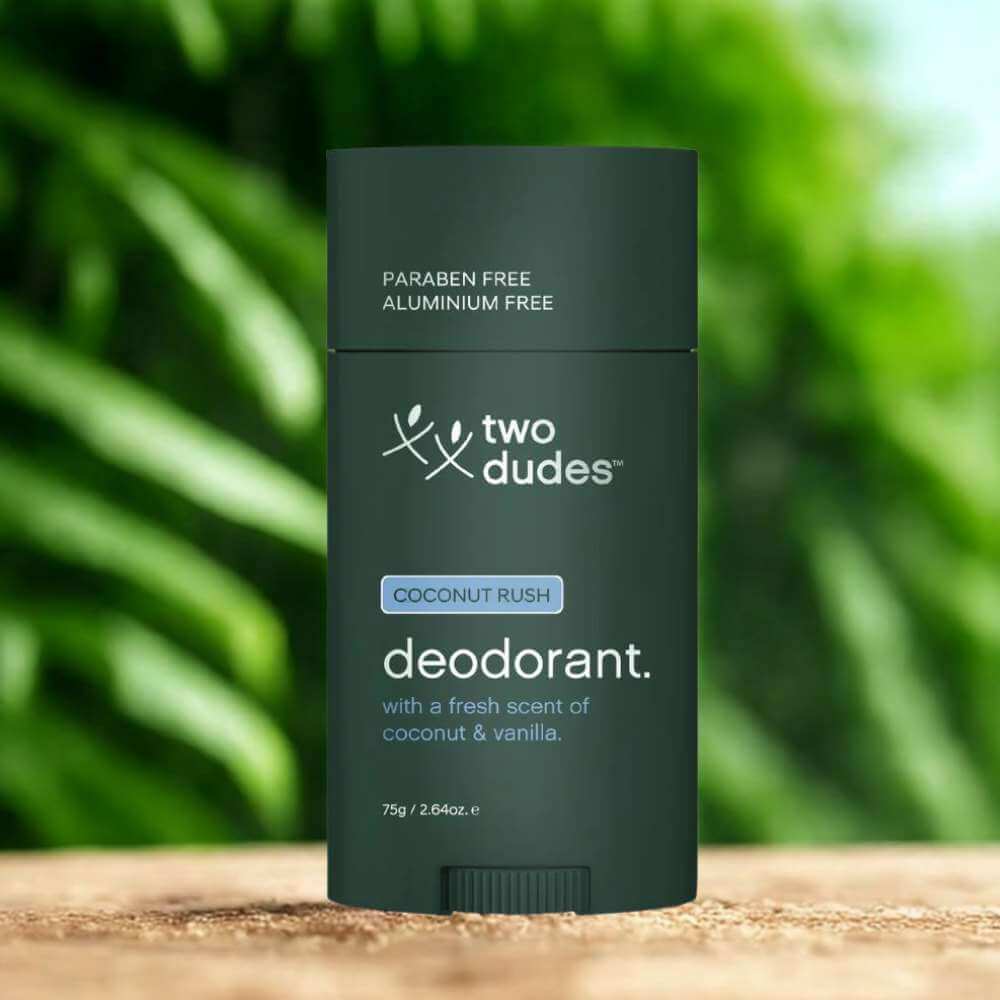 Two Dudes Deodorant Coconut Rush - Funky Gifts NZ