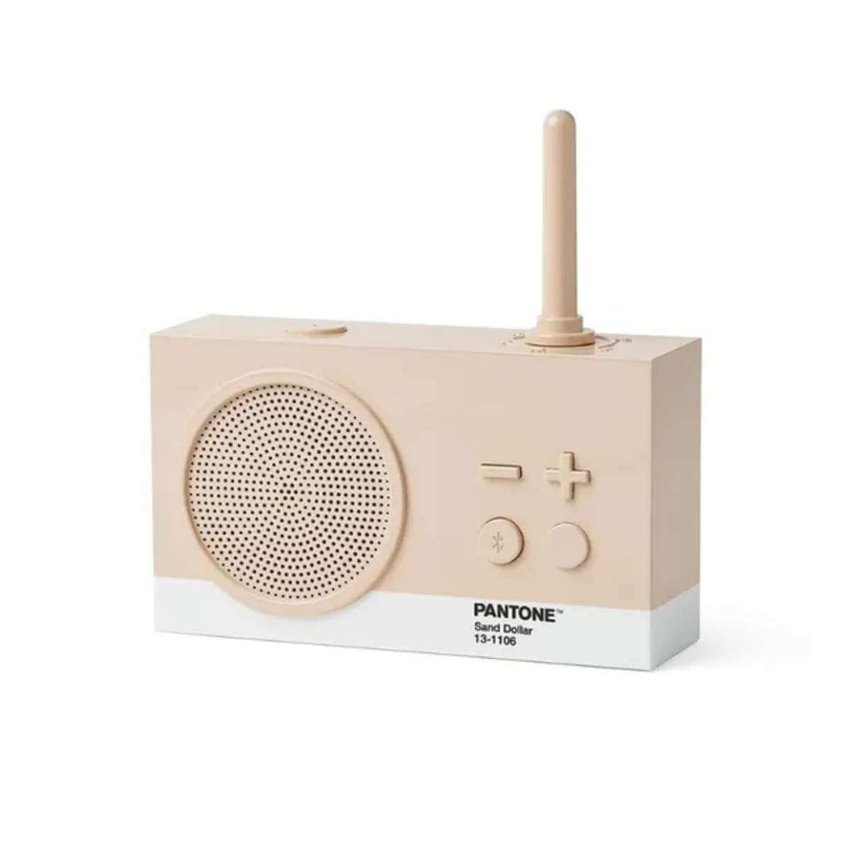 Lexon x Pantone Tykho 3 Bluetooth Radio - Sand - Funky Gifts NZ