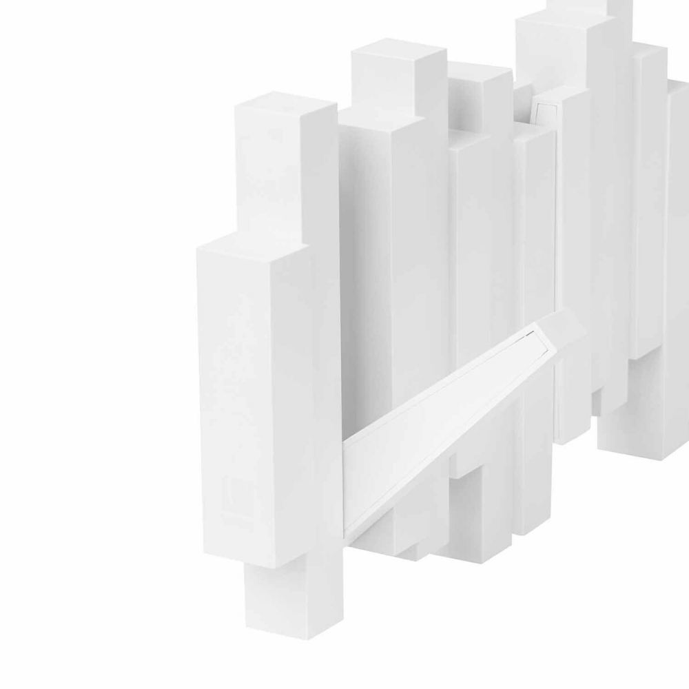Umbra Sticks Multi Hook White - Funky Gifts NZ