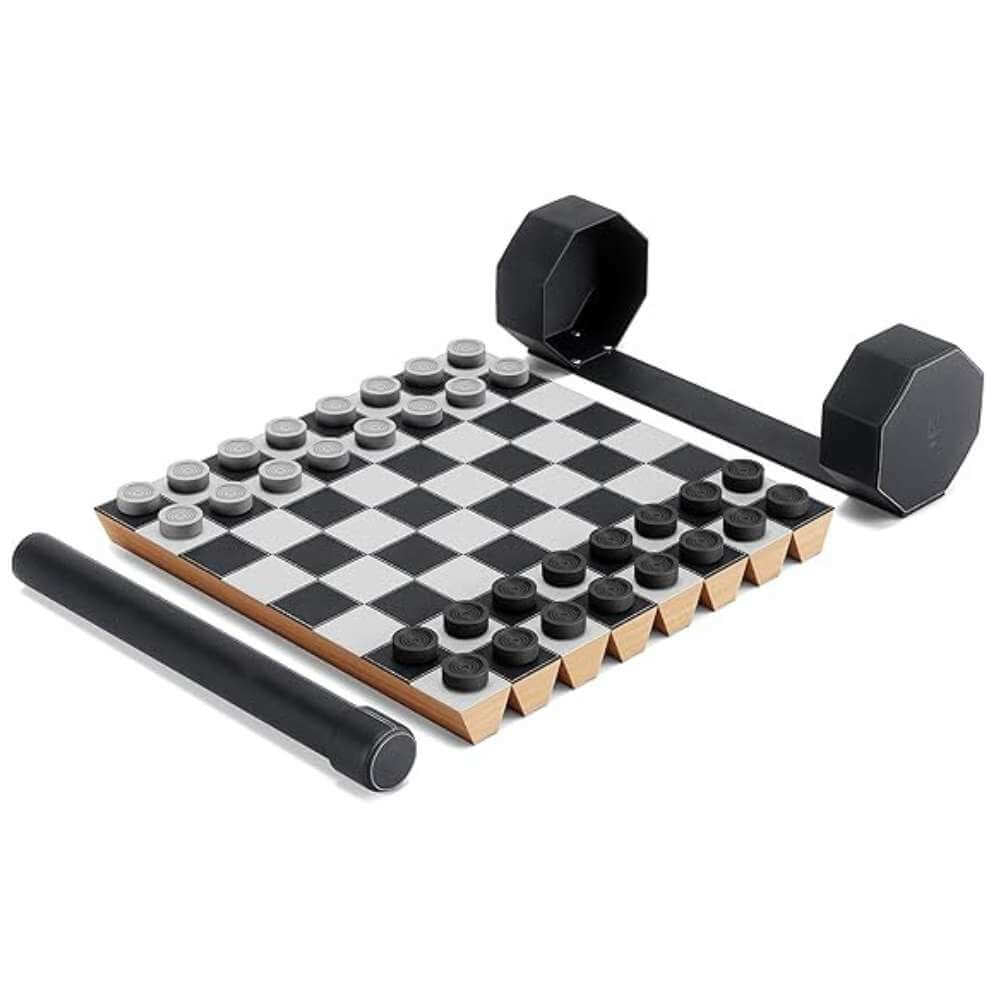 Umbra ROLZ Chess & Checkers Set - Funky Gifts NZ