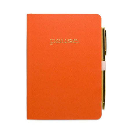 Vegan Leather Gratitude Journal - Pause - Funky Gifts NZ