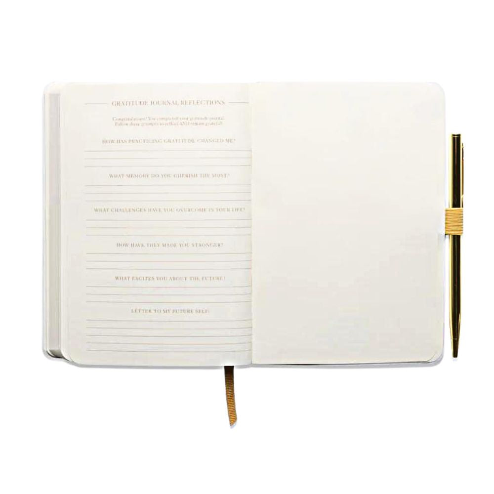 Vegan Leather Gratitude Journal - Where You Need To Be - Funky Gifts NZ
