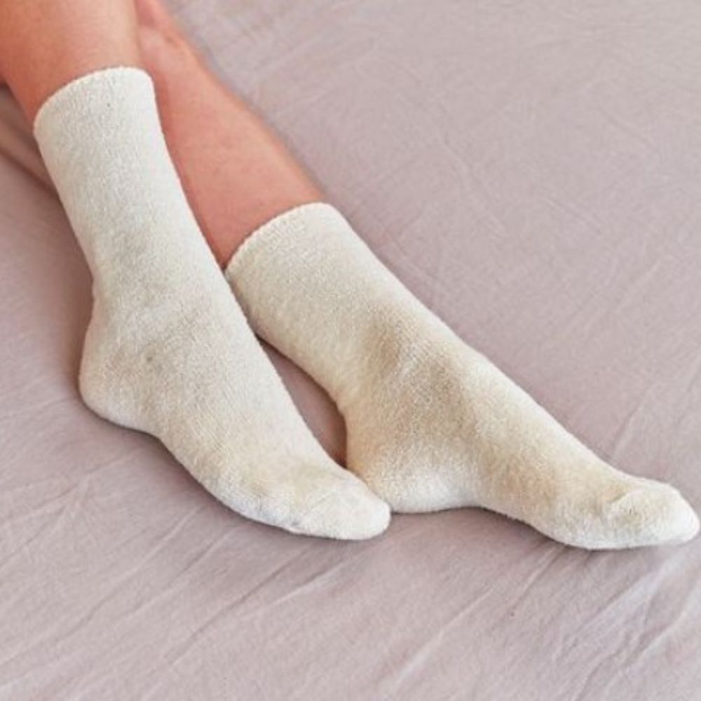 Women's Super Soft Fluffy Bamboo Bed Sock - Funky Gifts NZ