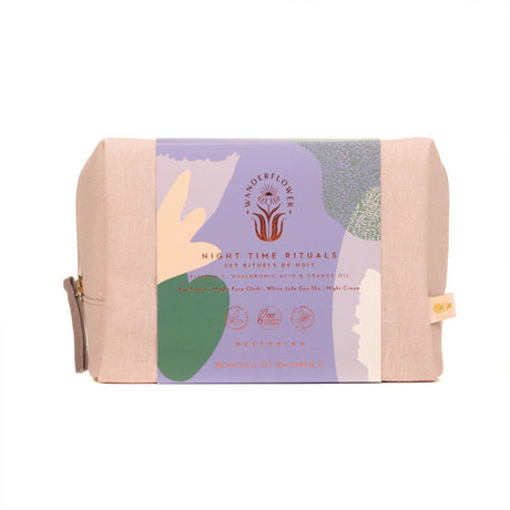 Wanderflower Night Rituals Beauty Set - Funky Gifts NZ