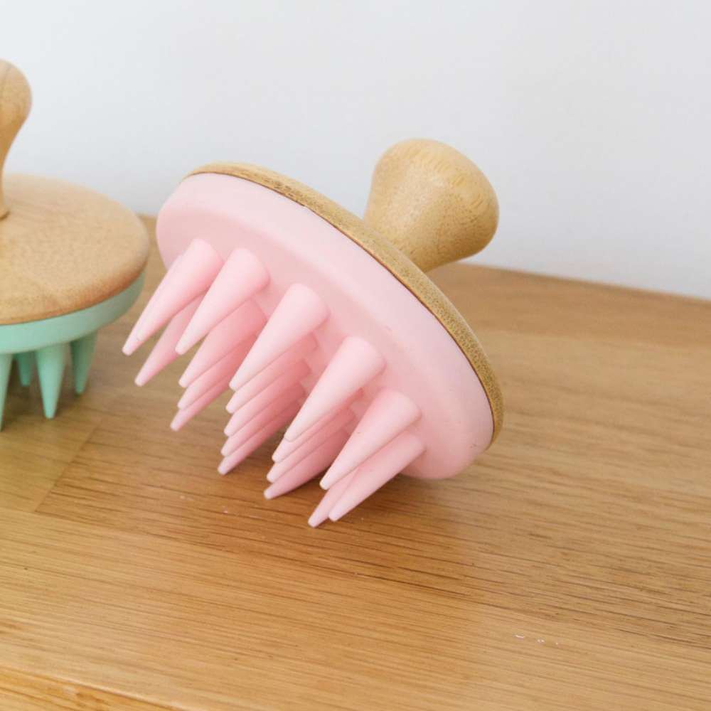 Wellness Scalp Massager Pink - Funky Gifts NZ