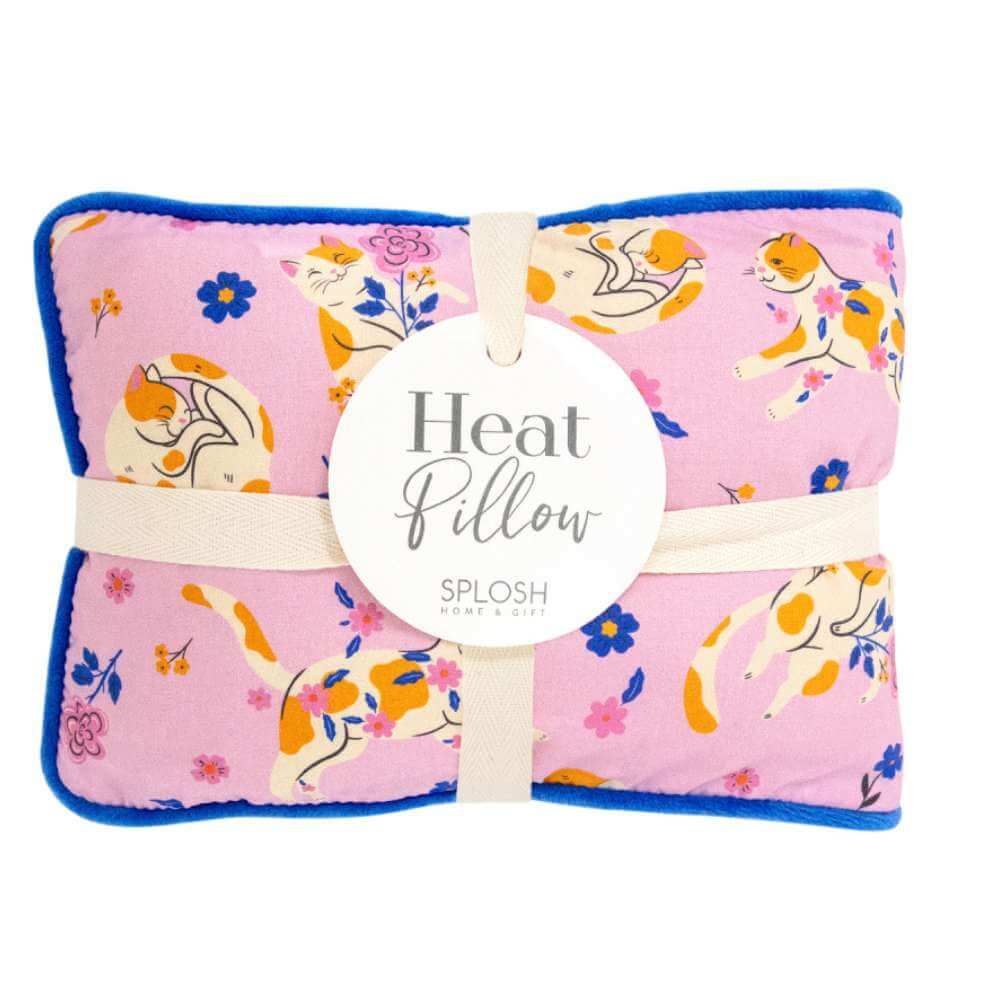 Wellness Heat Pillow - Cats - Funky Gifts NZ