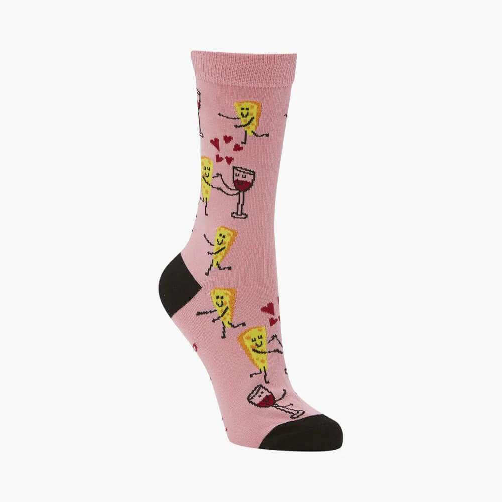 Women's Best Friends Bamboo Crew Sock - Funky Gifts NZ