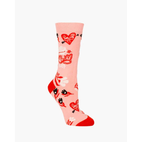 Women's Best Mum Bamboo Crew Sock - Funky Gifts NZ