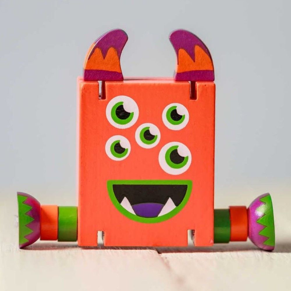 Wooden Flexi Monsters - Funky Gifts NZ