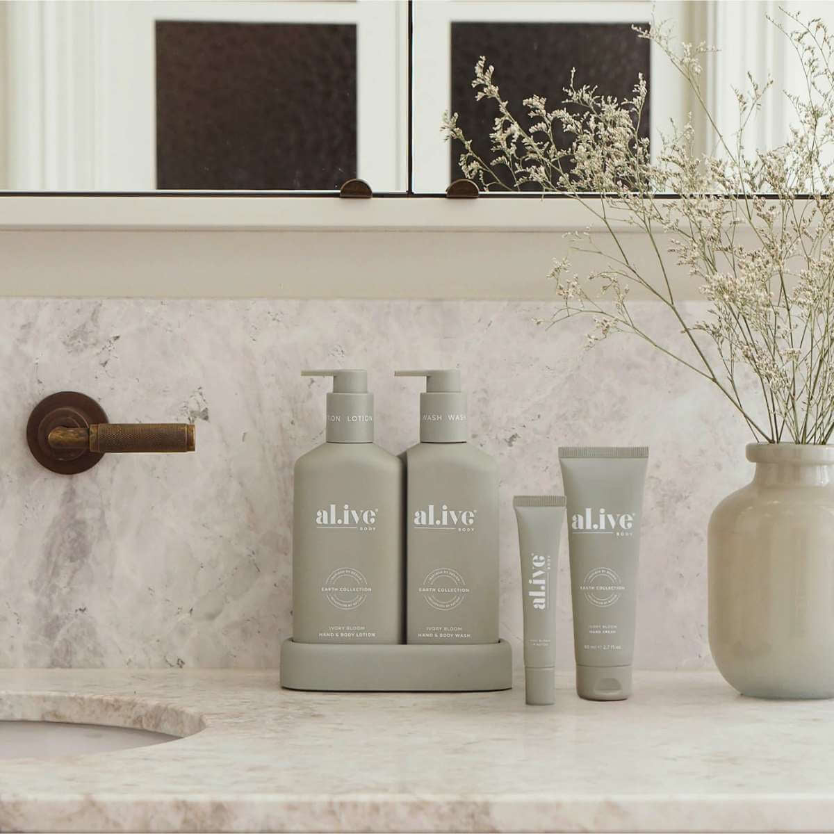 Al.ive Body Body Ritual Set - Ivory Bloom - Funky Gifts NZ