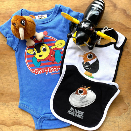 All Black's Biggest Fan Baby Gift Pack - Funky Gifts NZ