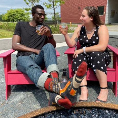 Mens Socks - Whiskey - Blue Q - Funky Gifts NZ