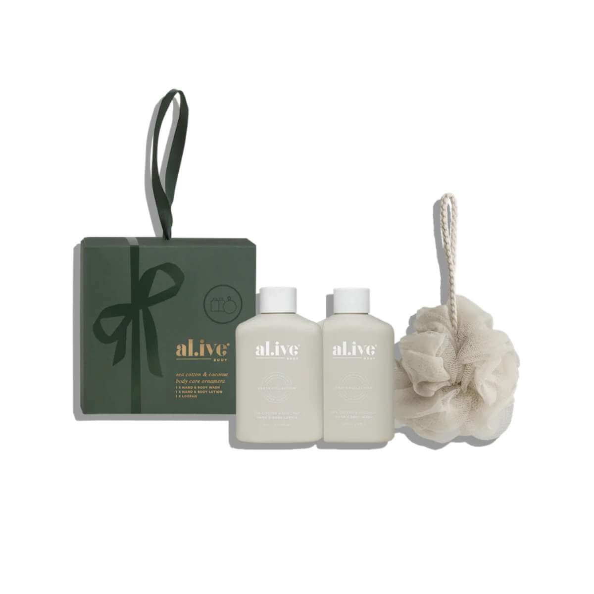 Al.ive Body - Body Care Ornament - Sea Cotton & Coconut - Funky Gifts NZ