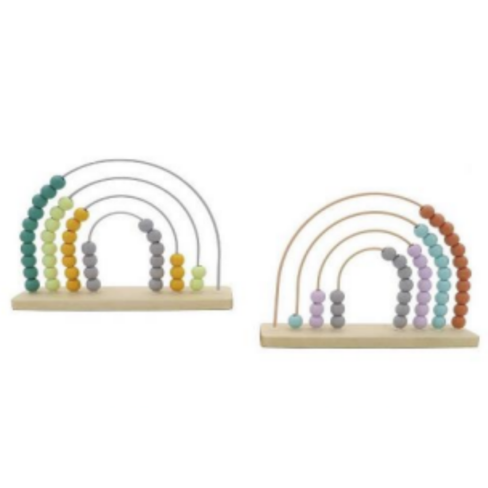 Wooden Rainbow Abacus - Funky Gifts NZ