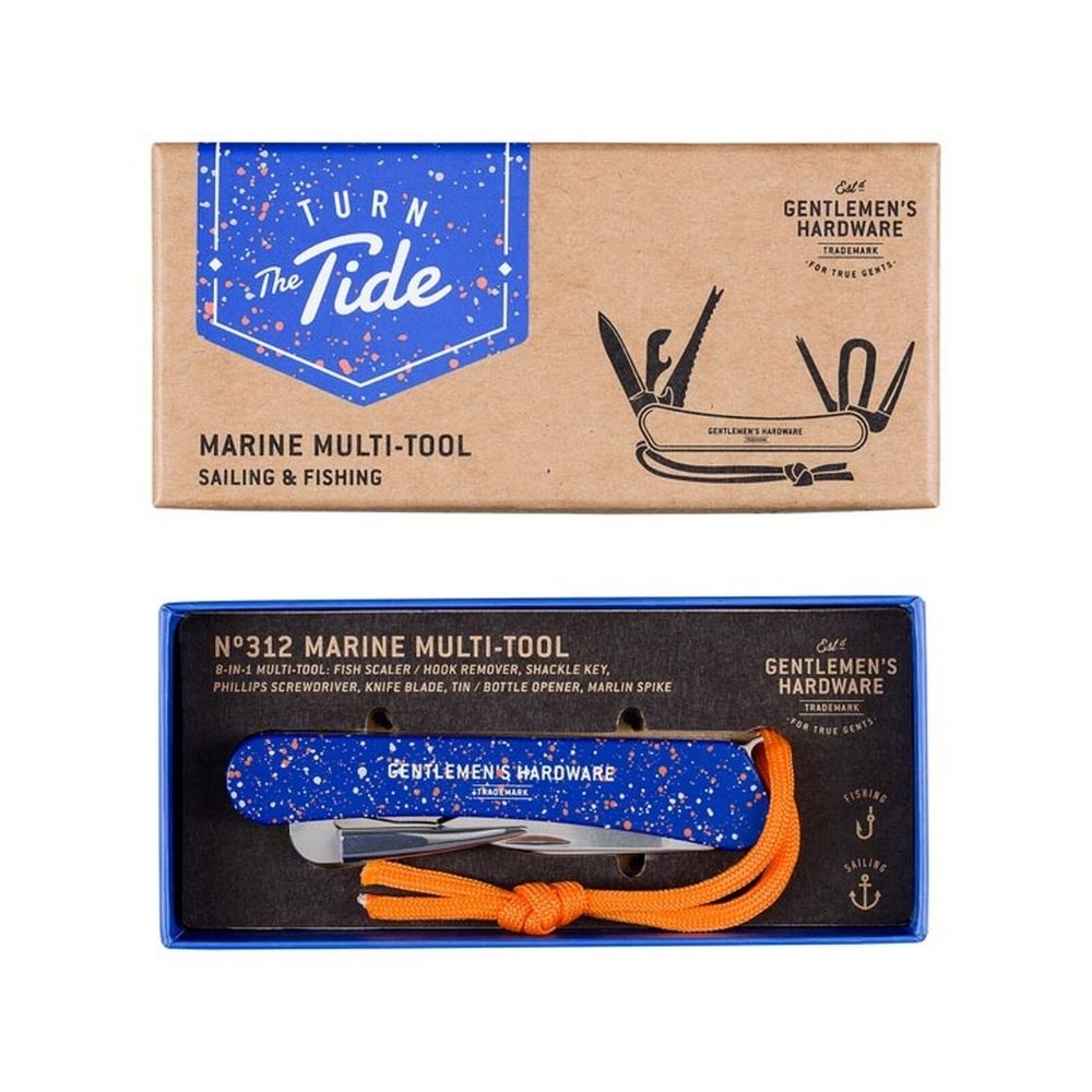 Gentlemen's Hardware - Marine Multi Tool No.312 - Funky Gifts NZ