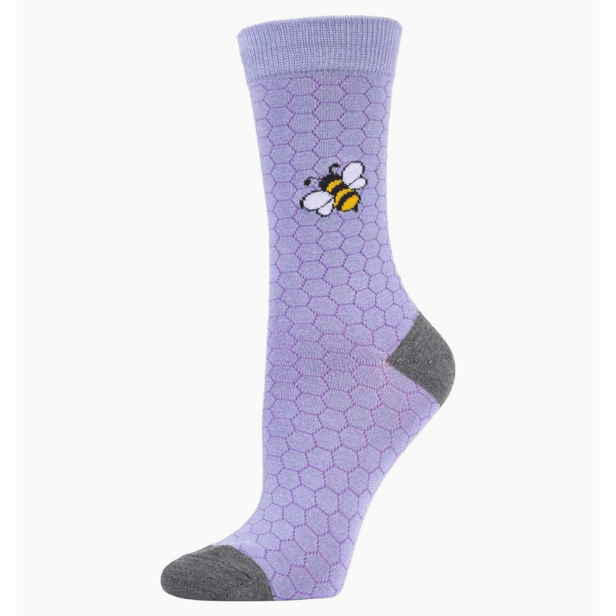 Women's Honeycomb Bamboo Sock - Funky Gifts NZ