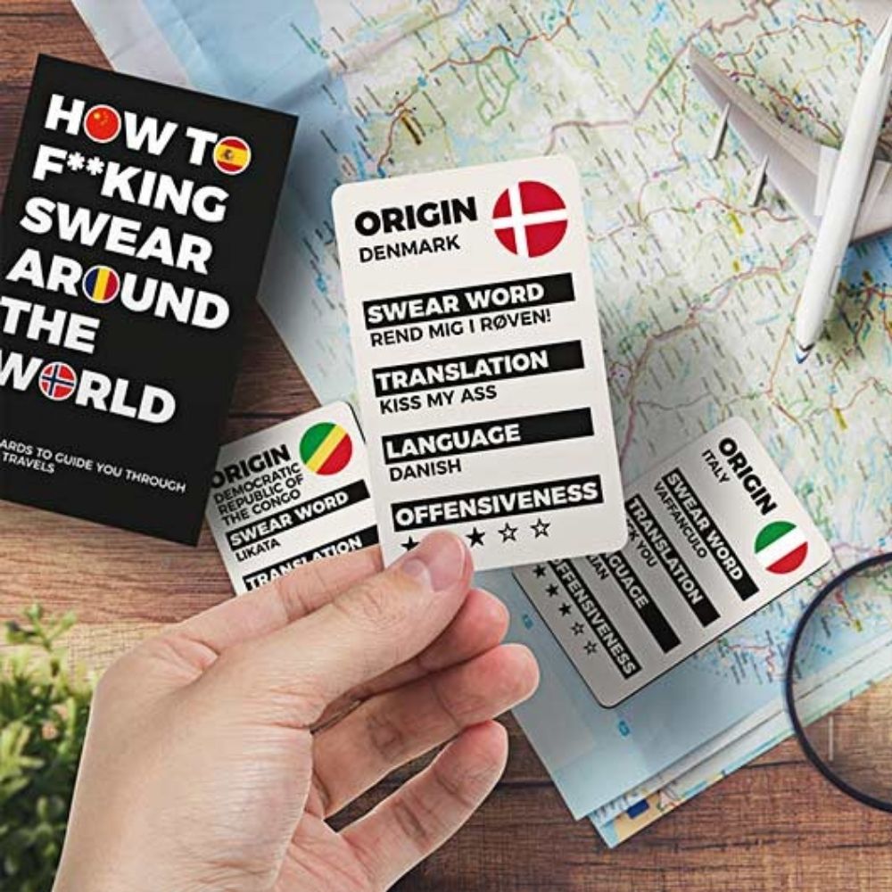 How To F*cking Swear Around The World - Funky Gifts NZ
