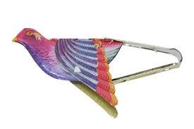 Retro Tin Whistling Sparrow - Funky Gifts NZ