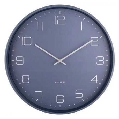 Karlsson Wall Clock Lofty - Night Blue - Funky Gifts NZ