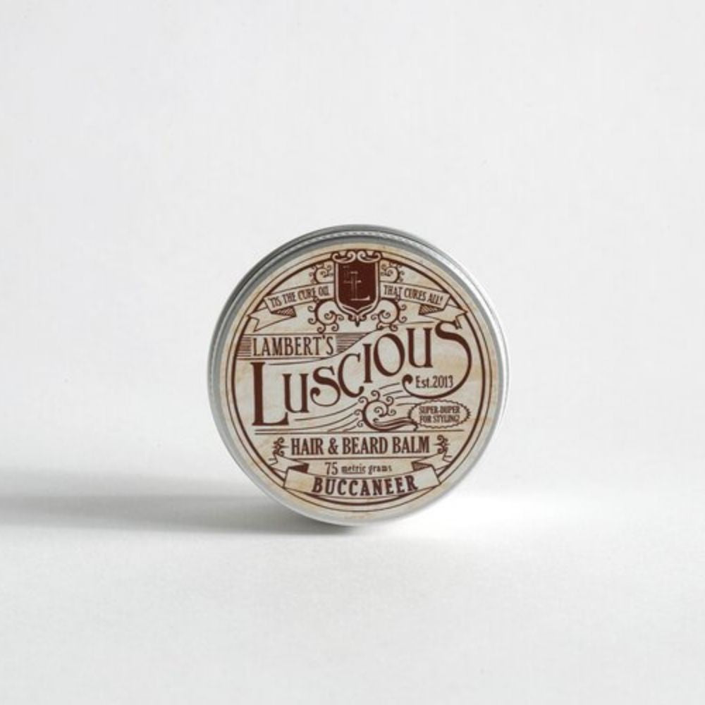 Lambert's Luscious Hair & Beard Balm - Buccaneer - Funky Gifts NZ