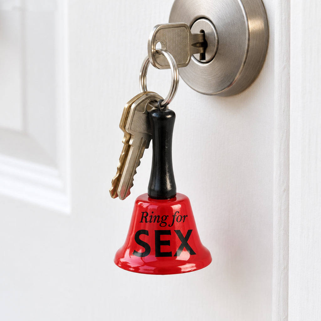 Mini Ring for Sex Bell Keychain - Funky Gifts NZ