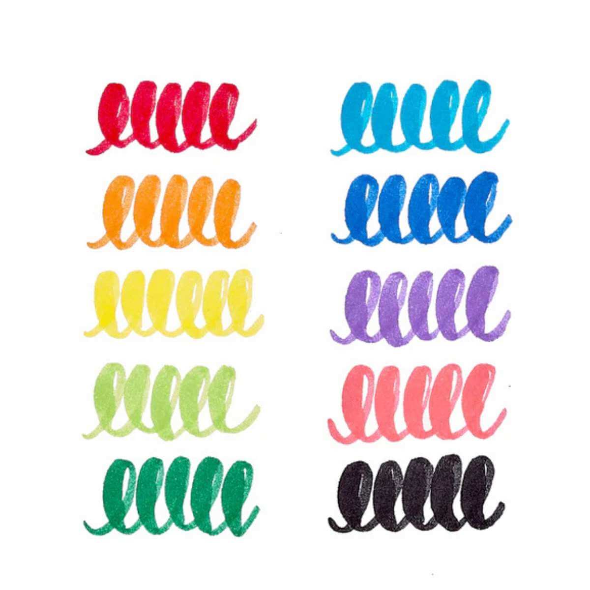 Big Bright Brush Markers - Funky Gifts NZ
