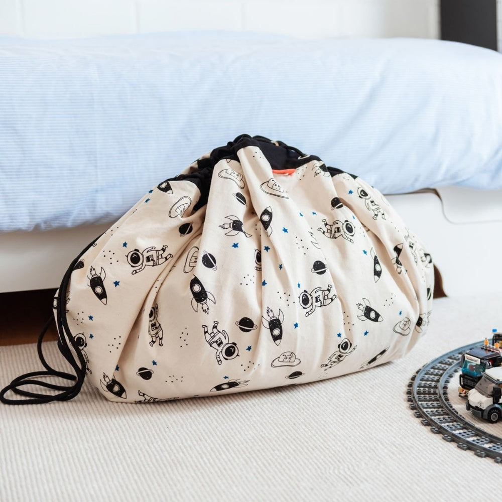 Play and Go Storage Bag - Glow in the Dark Space - Funky Gifts NZ