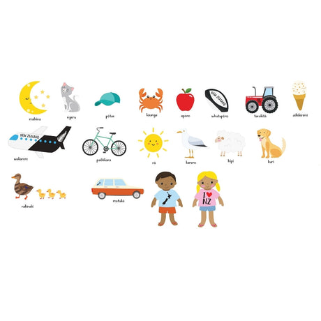 Tane & Ruby's Stamp Activity Set - A Day in the Life Of - Funky Gifts NZ