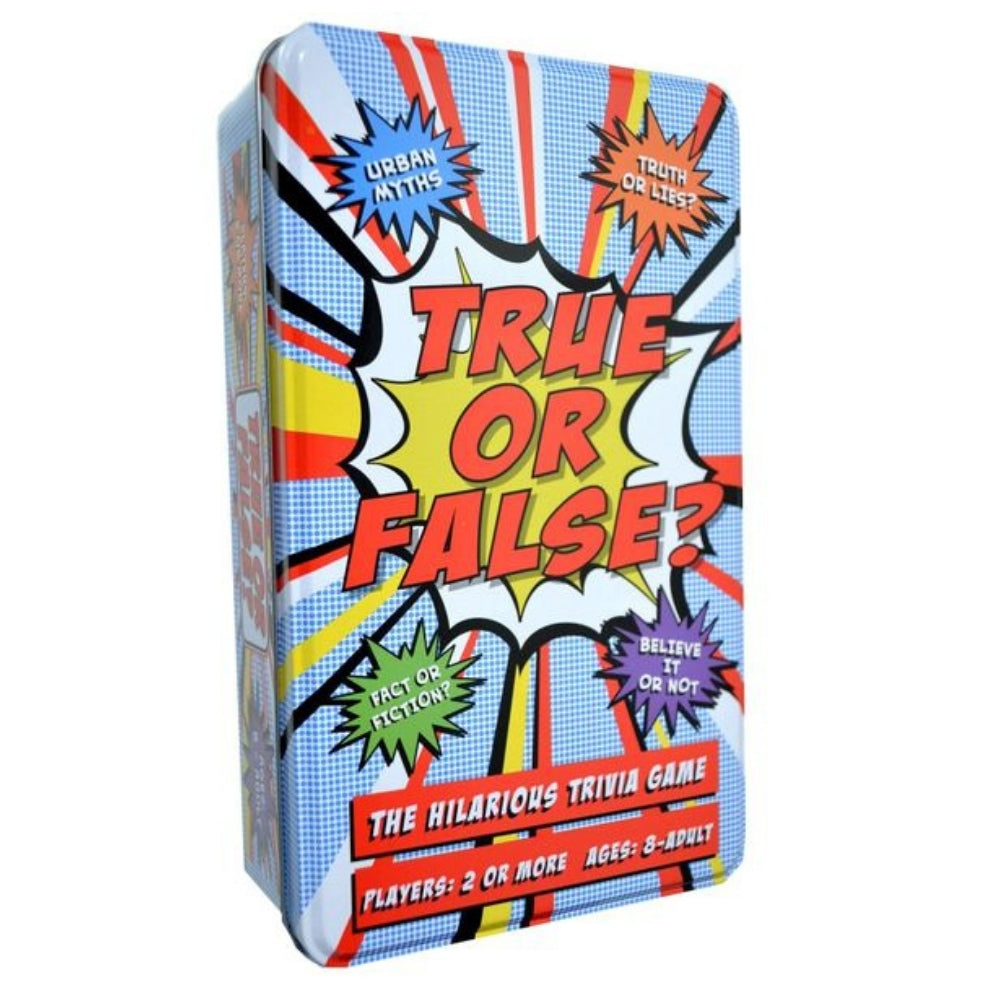 True or False Game Tin - Funky Gifts NZ