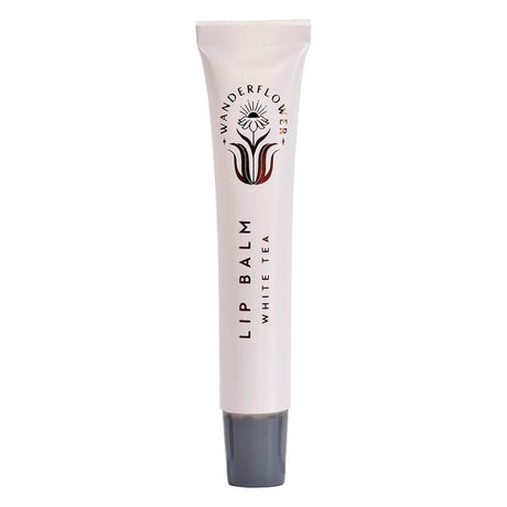 Wanderflower Lip Balm - White Tea - Funky Gifts NZ