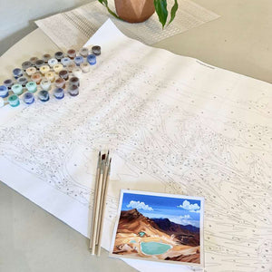 Paint By Numbers - Milford - Funky Gifts NZ