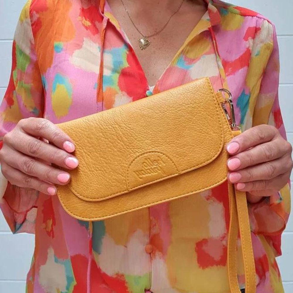 Hello Friday - Millie Clutch Wallet - Sunshine - Funky Gifts NZ