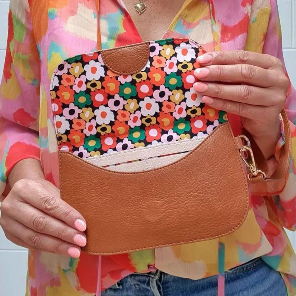 Hello Friday - Millie Clutch Wallet - Tan - Funky Gifts NZ