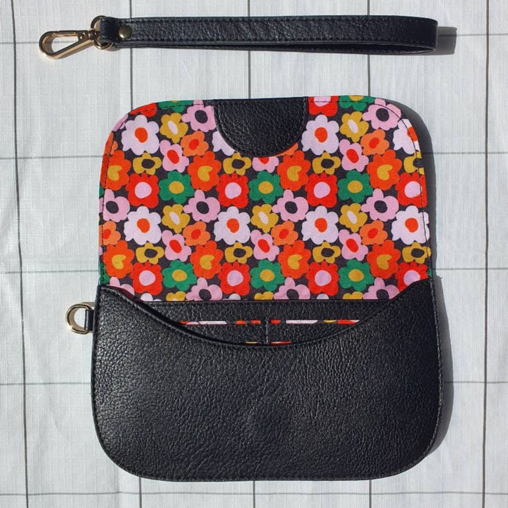 Hello Friday - Millie Clutch Wallet - Black - Funky Gifts NZ