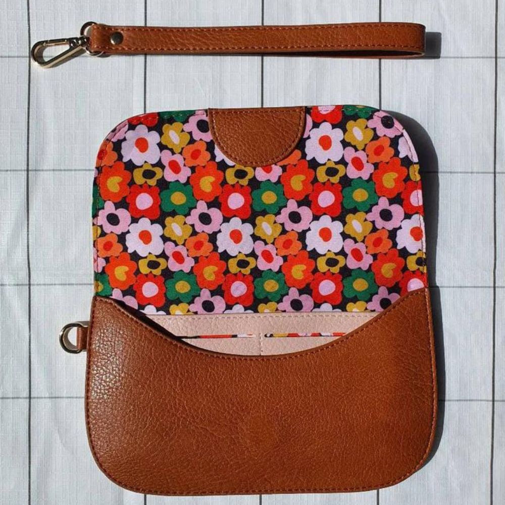 Hello Friday - Millie Clutch Wallet - Tan - Funky Gifts NZ