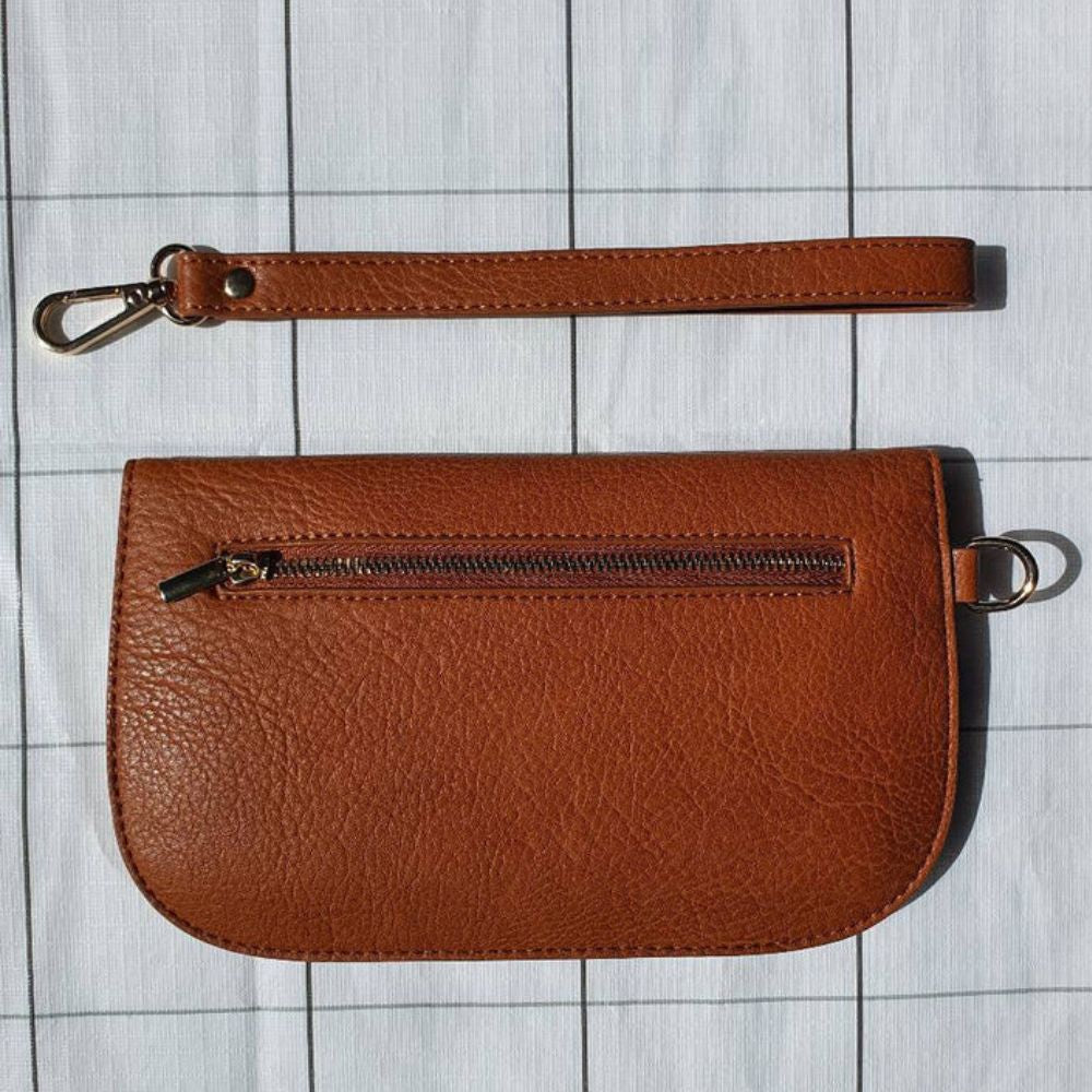 Hello Friday - Millie Clutch Wallet - Tan - Funky Gifts NZ