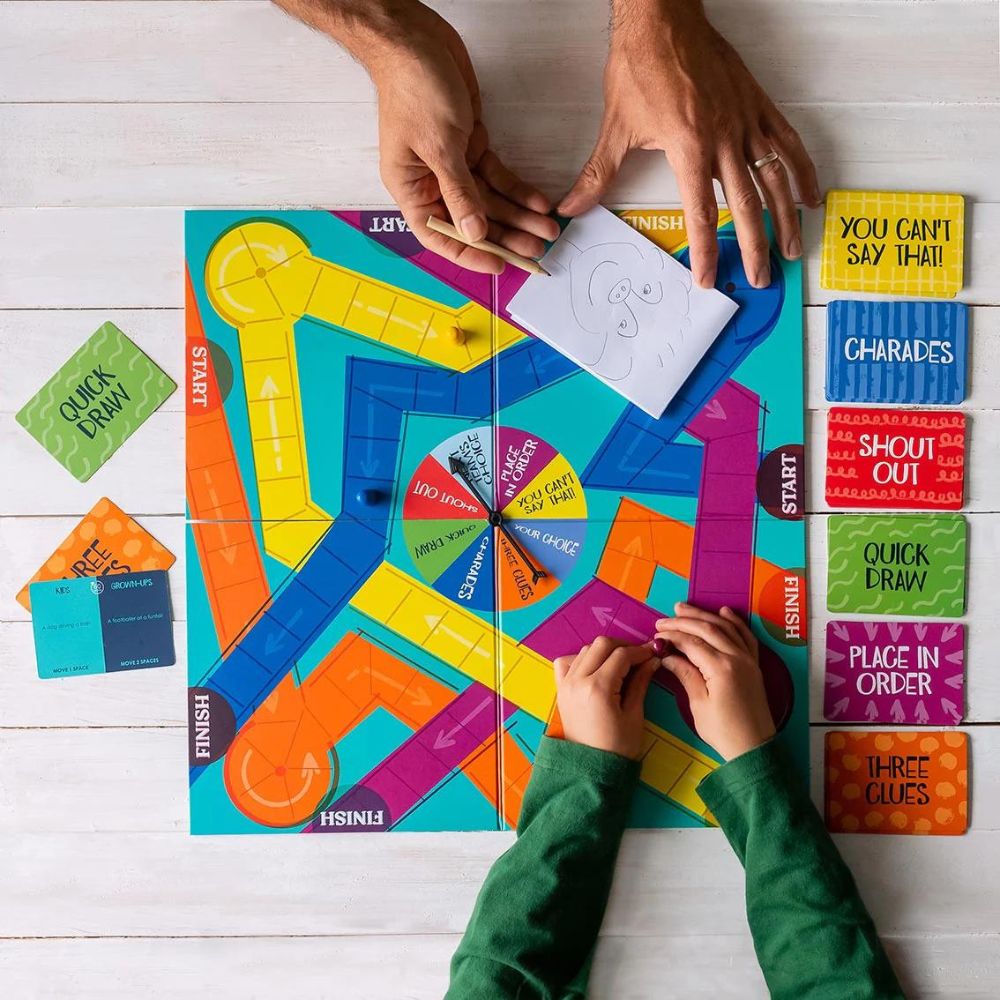 Host Your Own Kids vs Adults Party Board Game - Funky Gifts NZ