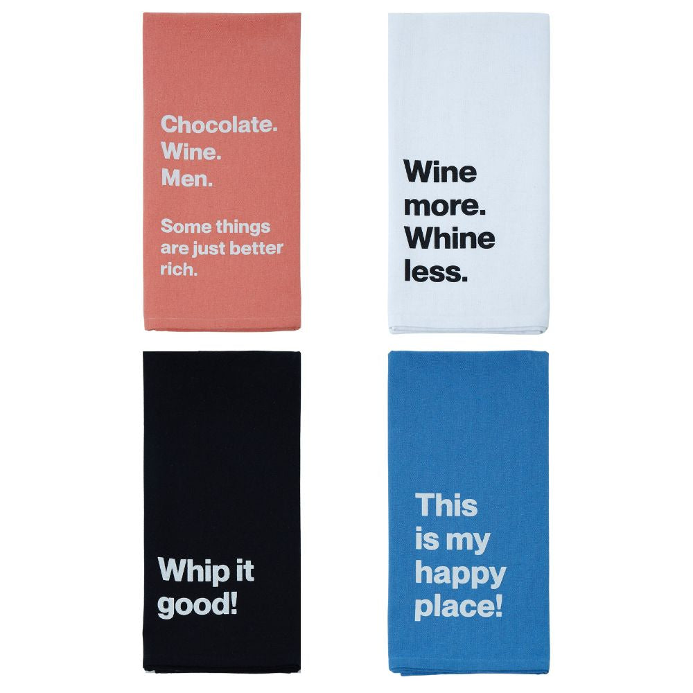 Funny Slogan - Tea Towel - Funky Gifts NZ