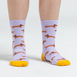 Sock It To Me - Women's Crew Socks - Hot Dogs - Funky Gifts NZ