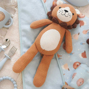 Splosh Baby Knitted Toy Lion - Funky Gifts NZ