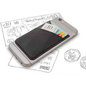 Bookaroo Phone Pocket - Black - Funky Gifts NZ