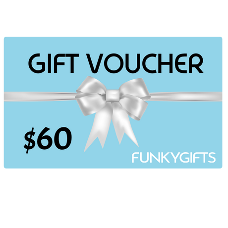 $60 Gift Voucher - Funky Gifts NZ