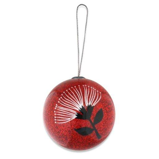 Red Pohutukawa Hanging Decoration - Funky Gifts NZ