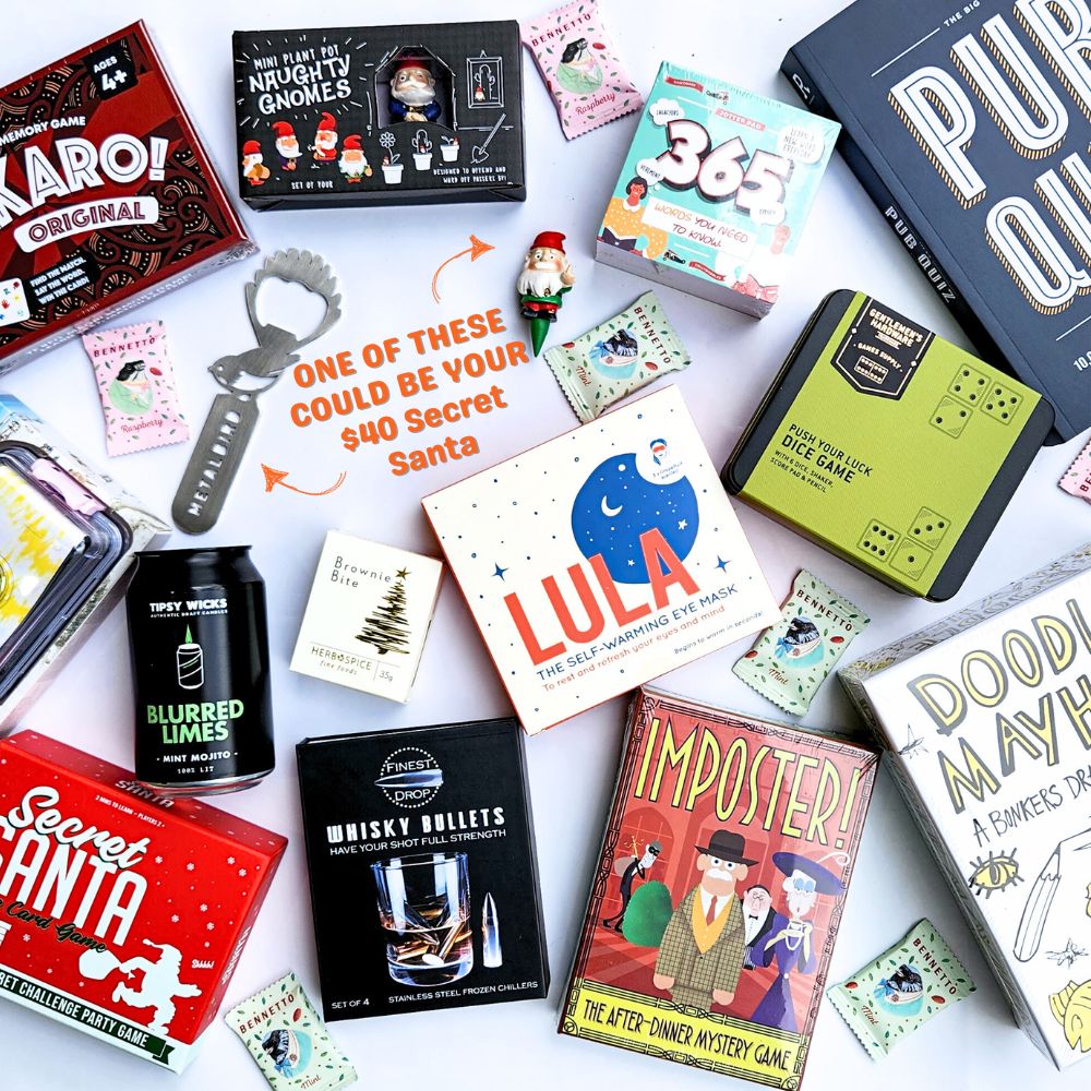 Secret Santa Gifts NZ 2025: Funny, Quirky, Naughty or Nice 🎁