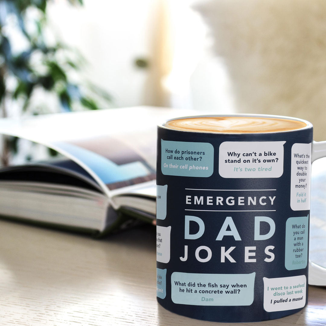 Fathers Day 2018 Gift Ideas - Dad Jokes Mug