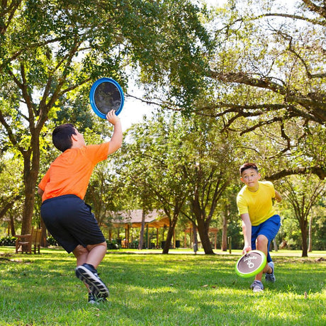 Kids Playing in Park with OGO sports disks