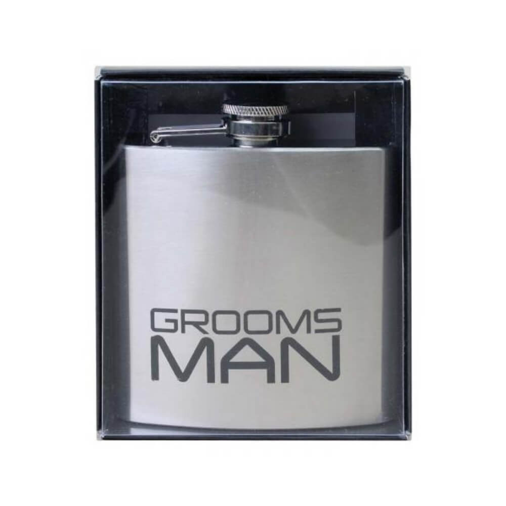 Splosh Hip Flask - Groomsman - Funky Gifts NZ